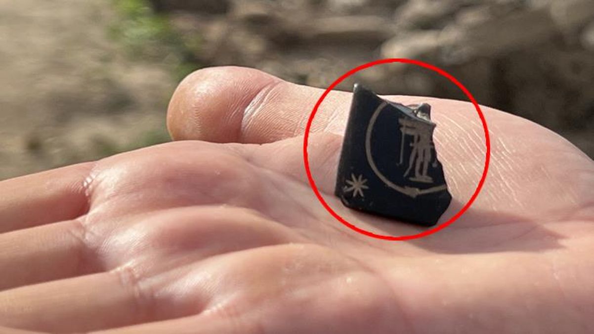 Bir eşi daha yok! Amasra'da bulunan tılsımlı muska arkeologları heyecanlandırdı