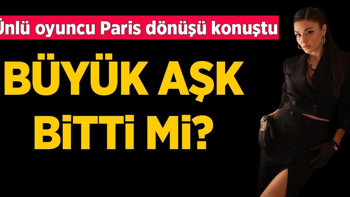 HABERLER: Hande Erçel ve Hakan Sabancı ayrıldı mı? Paris dönüşü ilk kez konuştu