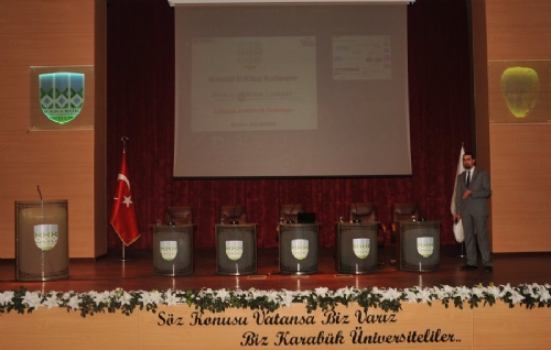 Karabük'de 'Nitelikli E-Kitap Kullanımı' Semineri Yapıldı