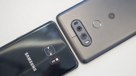 Samsung Galaxy S8 ile LG G6 beraber görüntülendi