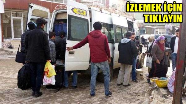 Sokağa çıkma yasağı söylentisi, İdil’de göçe yolaçtı