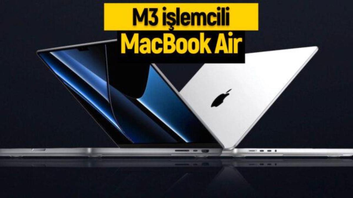 Yeni MacBook Air için M3 işlemci sürprizi!